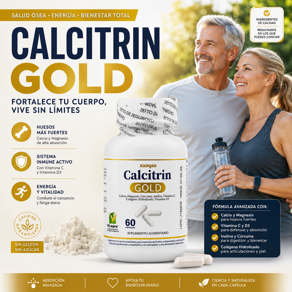 Calcitrin Gold