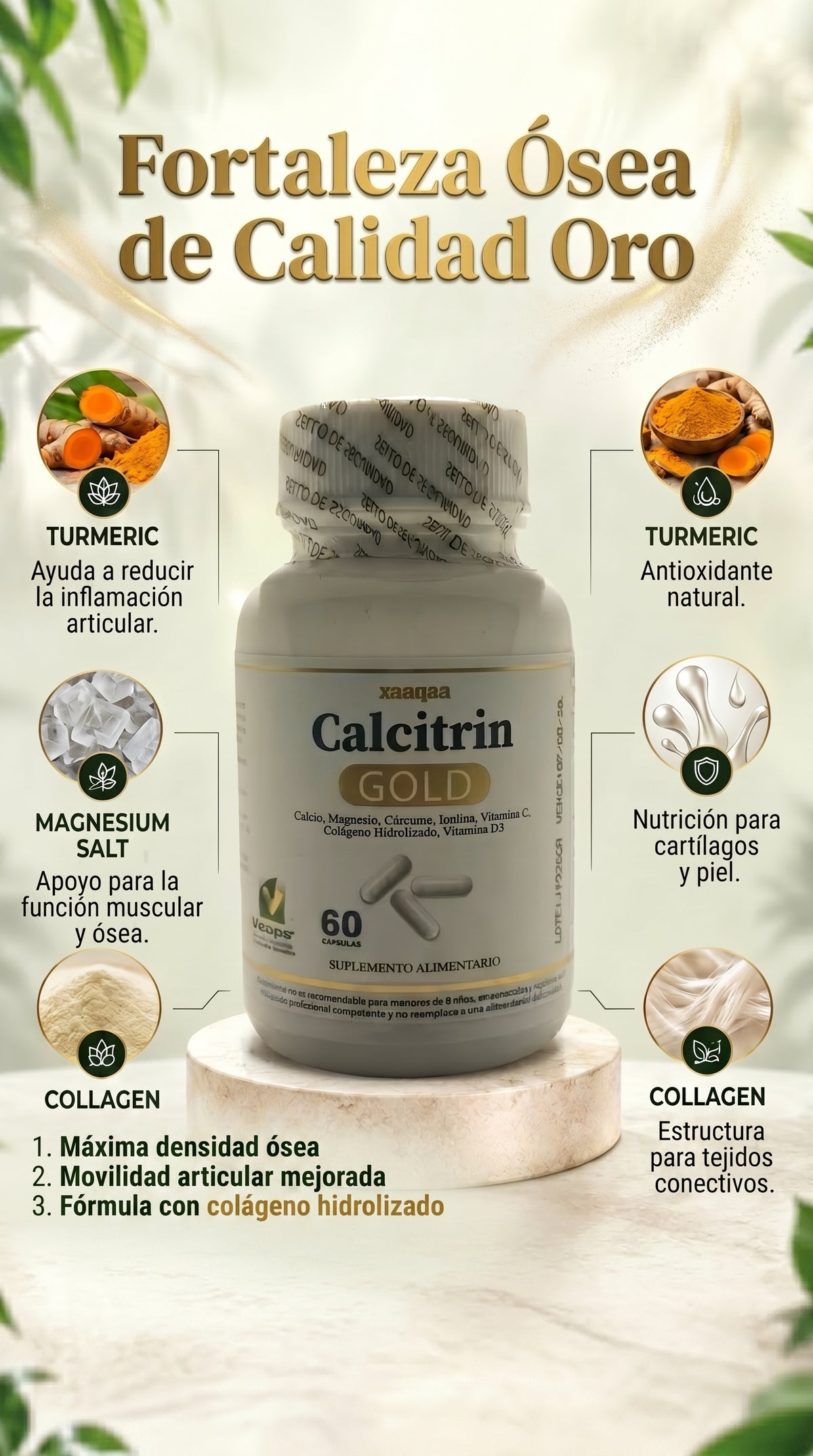 Calcitrin Gold