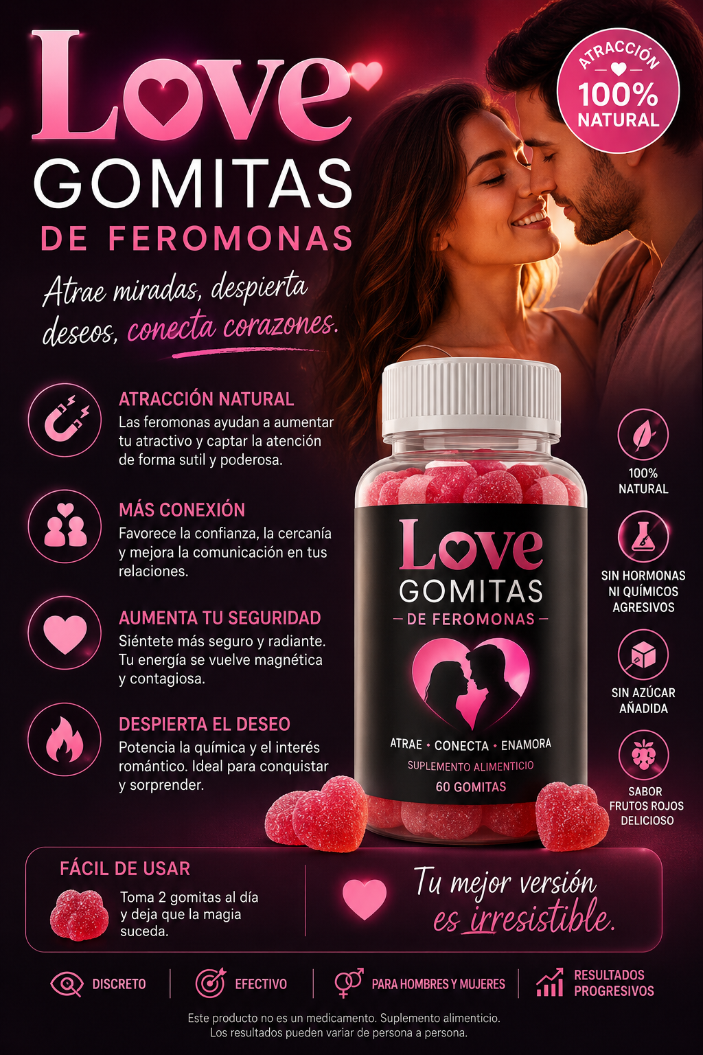 Love Gomitas de Feromonas
